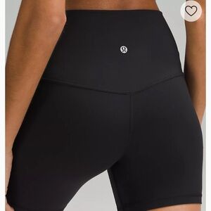 lululemon athletica Black Bike Shorts
